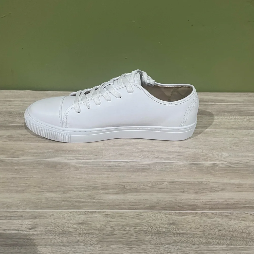 Santino Luciano Classic White Men's Sneakers Casual - Picture 3 of 5